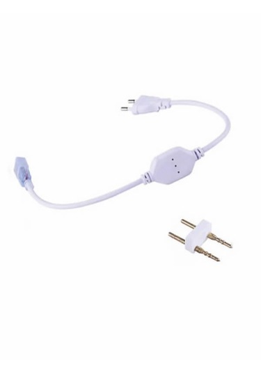 Ledly Neon Led 220v 5mt 220 V Giriş Adaptörü Dahil Beyaz Işık