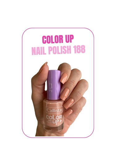 Callista Color Up Nail Polish Oje 188 Pink Squirrel - Nude