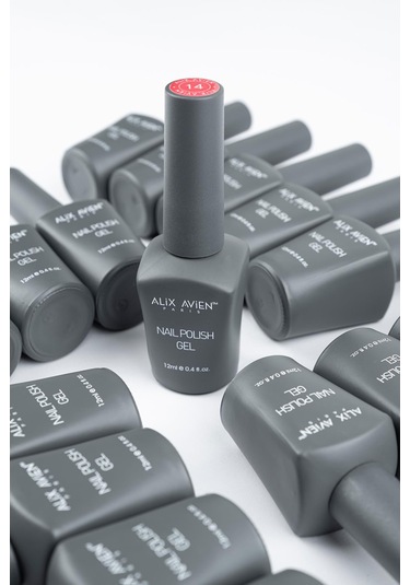 Alix Avien İnci Beyaz Kalıcı Oje 52-yoğun Renk Veren Jel Oje 12 Ml-nail Uv Gel Polish 52