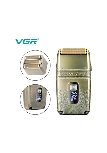 VGR V335 Şarj Edilebilir Üçlü Blade Tıraş Makinesi