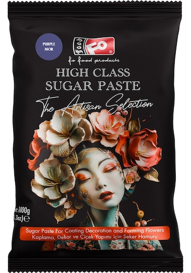 Mor High Class Kaplama, Dekor Ve Çiçek Yapımı İçin Şeker Hamuru 1 Kg