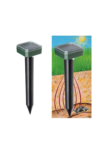 Hallow H33964S Ultrasonik Köstebek Kovucu Siyah