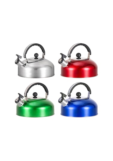 2l Düdüklü Su Isıtıcısı, Düz Tabanlı, Çelik, Q0n7 Diğer