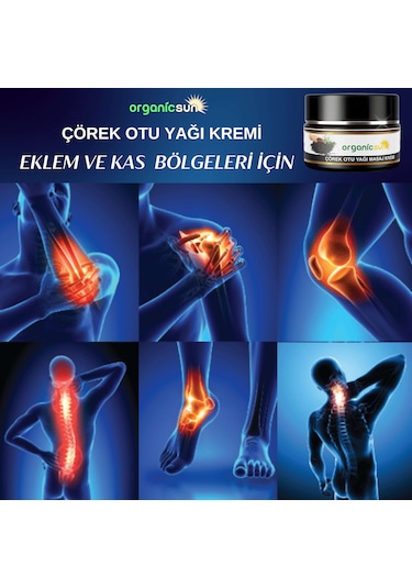 Organicsun Çörek Otu Yağlı Masaj Kremi 2 x 100 ML
