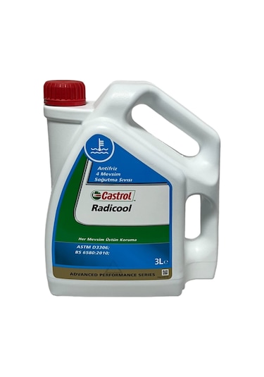 Castrol Radicool 4 Mevsimlik Mavi Antifriz 3 L