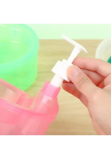 Yeşil-otomatik Deterjan Dispenseri Basın Tipi Bulaşık Sabunu Dispenseri Sabun Pompası Dispenseri Tezgah Organizatör Mutfak Lavabo İçin