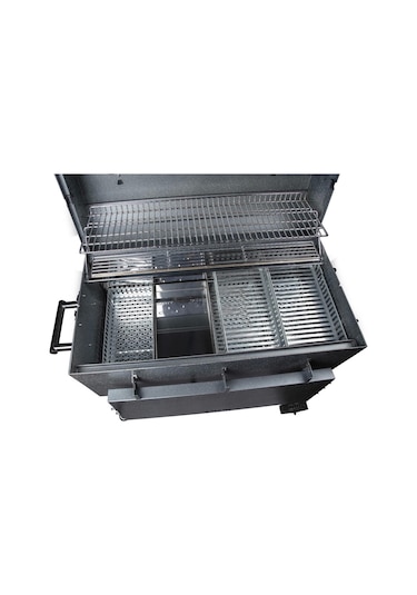 Igrıll Barbekü 1000 Mm Kömürlü Mangal Gri