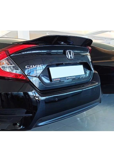 Honda Civic Fc5 2016-2020 Dto Model Spoiler Parlak Siyah