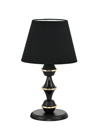 Safir Light Berlin Metal Abajur - Siyah - 43x25x25 Cm Siyah