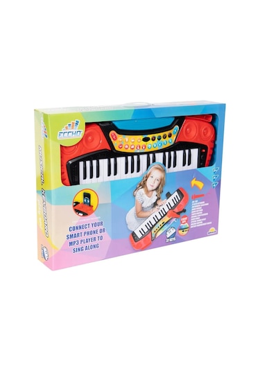 Tabureli, Mikrofonlu 37 Tuş Elektronik Org İle Hem Çal Hem Söyle, Kendi Şarkılarını Yarat