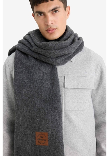 Defacto Erkek Dokuma Atkı F4186ax25wnar104 Antrasit