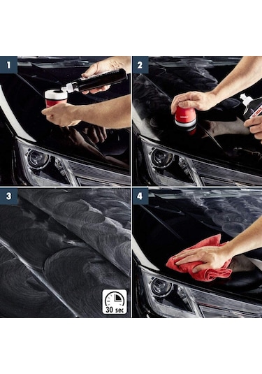 Sonax Renkli Nano Parlatıcı Ve Koruyucu Cila Siyah 250 Ml