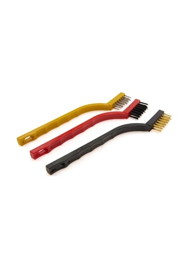 Kpm 3'lü Tel Fırça - Renkli - 16 Cm