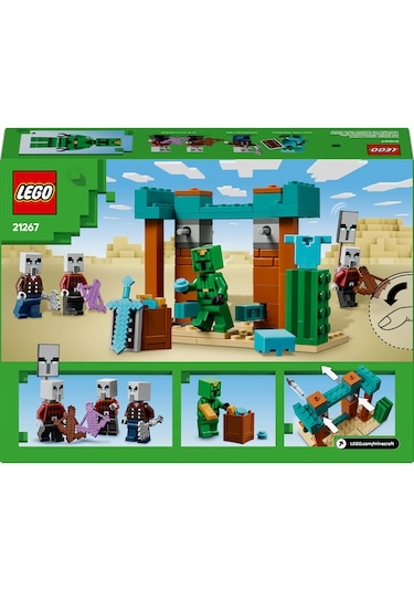 LEGO® Minecraft® Serseri Köylü Çöl Devriyesi 21267 - 7 Yaş ve Üzeri Macera Oyunları Seven Çocuklar için Yaratıcı Oyuncak Yapım Seti (105P) LEGO® Minecraft® Serseri Köylü Çöl Devriyesi 21267 - 7 Yaş ve Üzeri Macera Oyunları Seven Çocuklar için Yaratıcı Oyuncak Yapım Seti (105P)