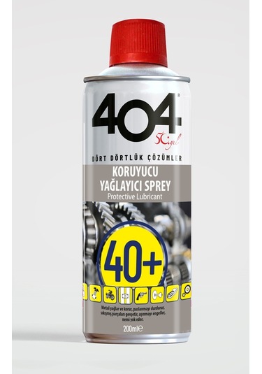 404 +40 Koruyucu Yağlayıcı Sprey 200 ML