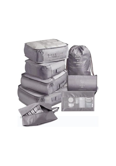 Trendooze Xinxin Seyahat Seyahat Seti Saklama Saklama Mavi Çantası Açık Jp Açık Mavi