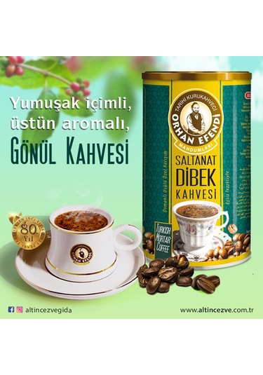 Altıncezve Orhan Efendi Saltanat Dibek Kahvesi 250 G