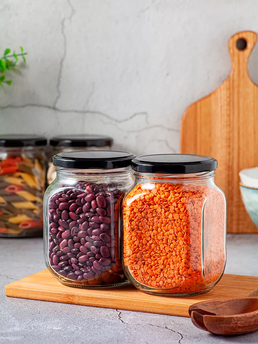 Gloria Nature Cam Saklama Kavanozları Seti 8 Parça 181639900