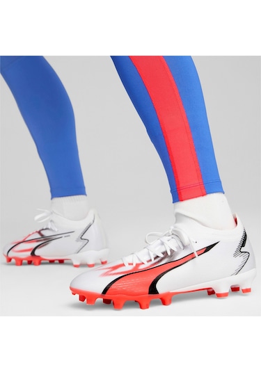 Puma Ultra Match Fg/ag Erkek Krampon 107347 01 Beyaz