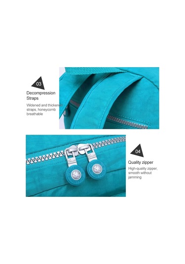 Sones Sırt Çantaları Okul Sırt Çantası Genç Kızlar İçin Kadın Dizüstü Bilgisayar Çantası Seyahat Çantası, Boyut: 27x13x37cm T1368 Gri Diğer