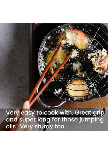 Reedark 16.5 Cm Kırmızı Mutfak Ahşap Çatal Seti 2 Çift - Evde Ve Restorant Kullanıma Uygun