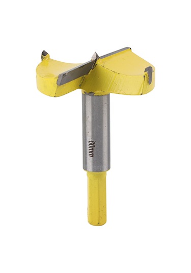 Symbee Karbür Madenli Ahşap Delici, Forstner Matkap Ucu, 60mm, Hızlı Talaş Atma, Yüksek Sertlik, Ahşap Tahta Delme İçin