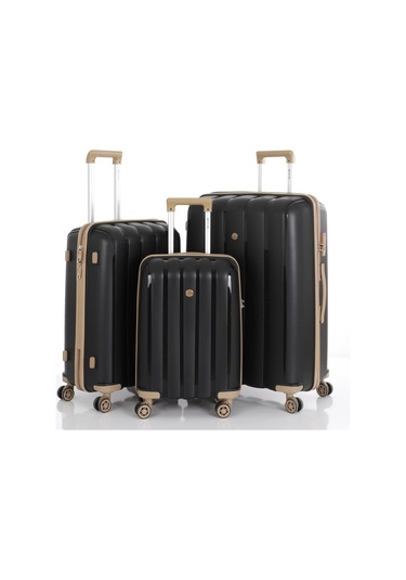 Mçs Üçlü Polipropilen Valiz Seti V305 S18y100033-set 00428 3'lü Set Çok Renkli