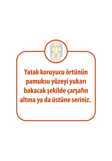 Freshlife Yatak Koruyucu Örtü 10 x 10'lu 60 x 90 CM