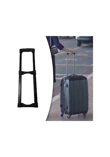 Suntek Bagaj Teleskopik Saplı Yedek Destek Sağlam Taşıma Siyah