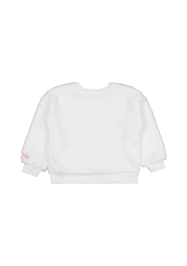Hello Kitty 6-9 Yaş Sweatshirt Ekru