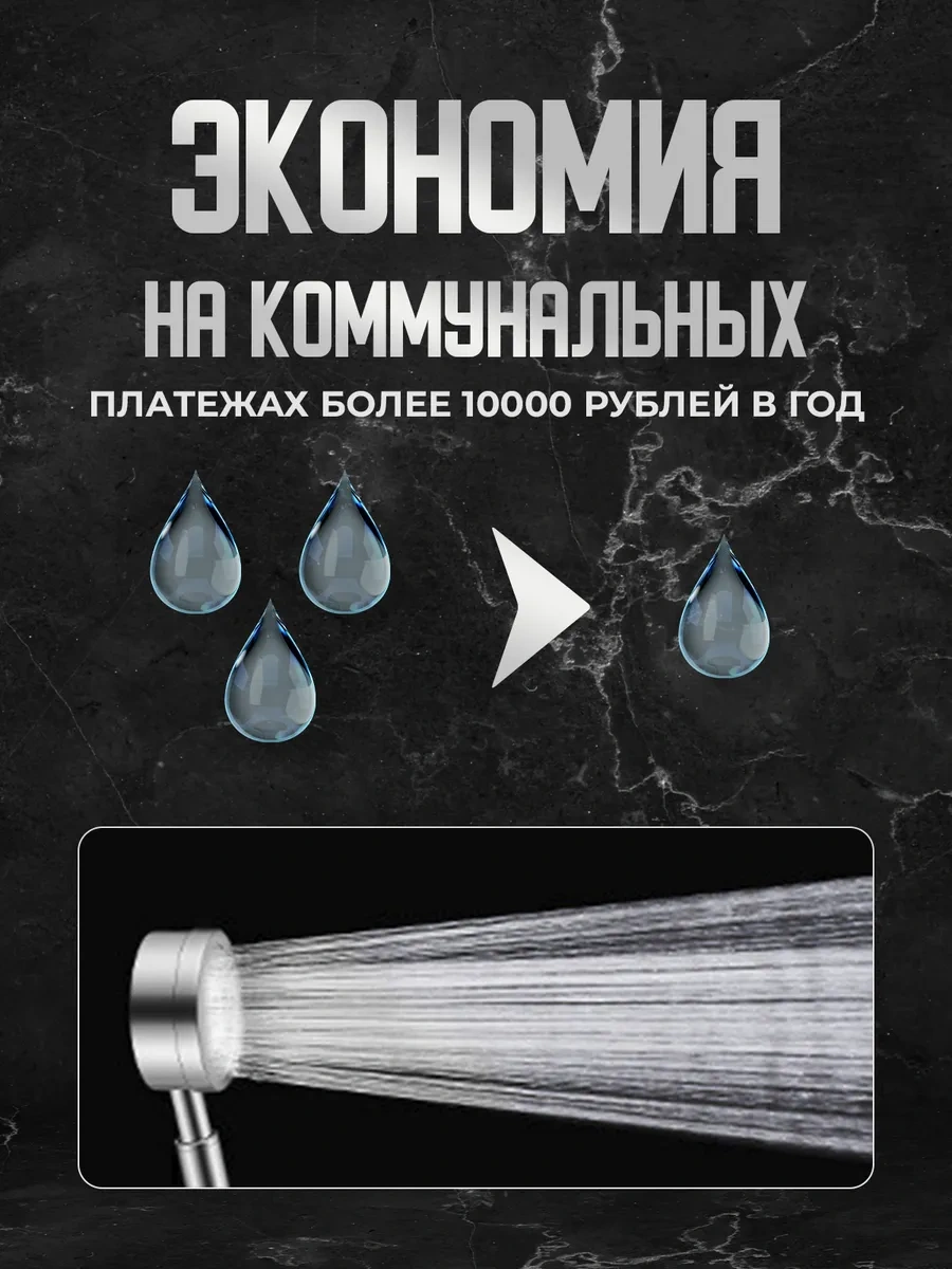 Homeresurs Duş Başlığı Metal Hortumlu 348342630 Gri