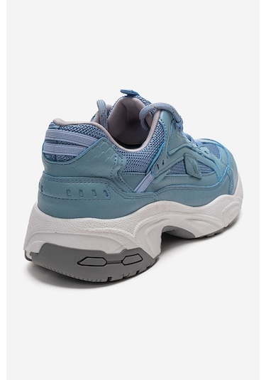 Luvishoes Letty Mavi Baskı Fileli Kadın Spor Ayakkabı Mavi