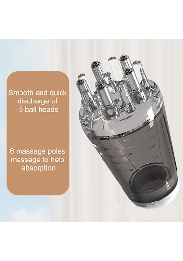 Ruicoo 6ml Öl Uygulayıcılı Saç Masaj Tarak - Hassas Sıvı Dağıtım Ve Saç Büyütme İçin