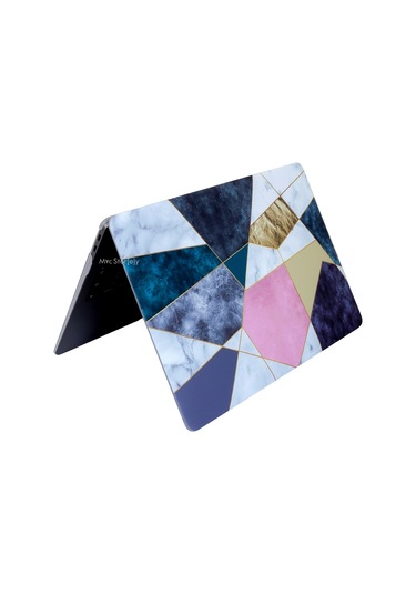 Macbook Uyumlu Air M1 Kılıf 13 İnç Maarble14nl Touchıd'li M1 Air A2337 A2179 A1932 İle Uyumlu Karışık