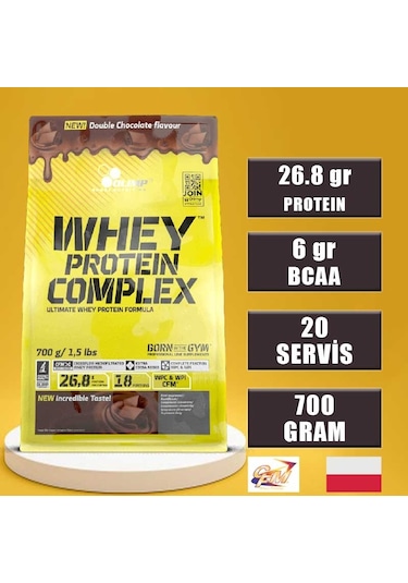 Olimp Whey Protein Complex 700 Gram 20 Servis Aroma Seçenekli