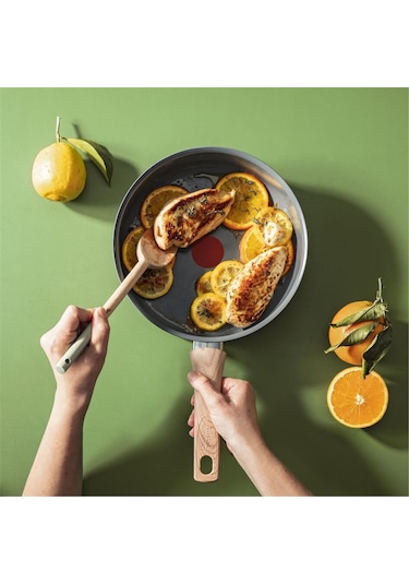 Ceramic Renew Kısa Tencere 24 Cm 08 Gri