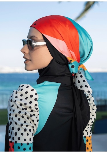 Bandana- Eşarp - Puantiye 20 Çok Renki