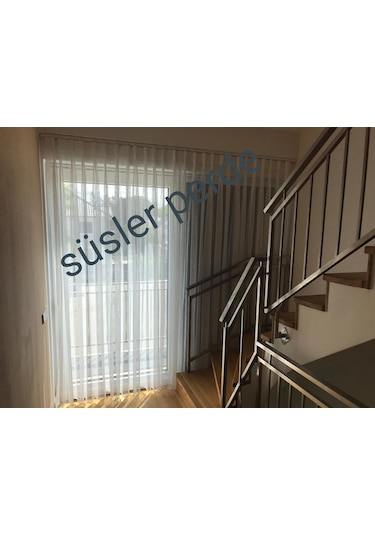 Dekoratif Alüminyum Perde Rayı Korniş 2 Li 3 Cm/10 Cm Ayak Takımı