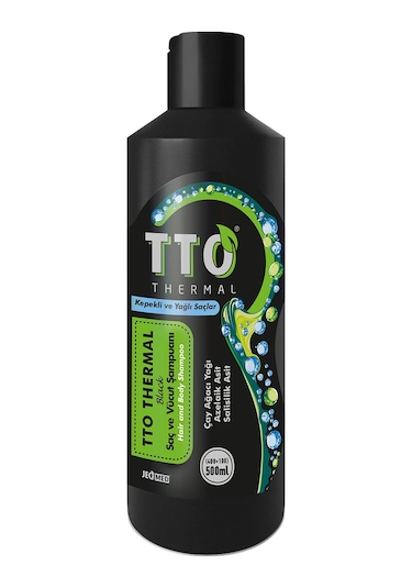 Tto Black Saç Ve Vücut Şampuanı 400+100 Ml 2 Adet Yıpranmış