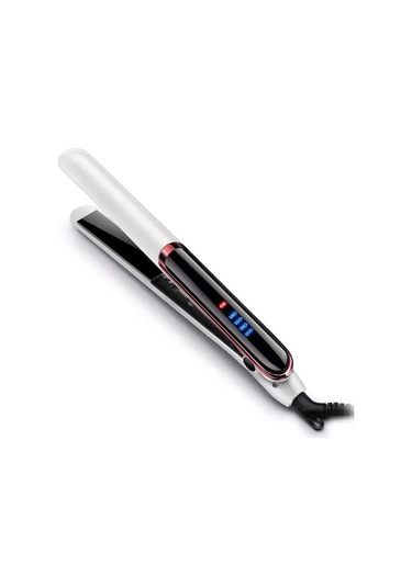 White Yeni Saç Düzleştirici Düzleştirici Curling Ütüler Beyaz