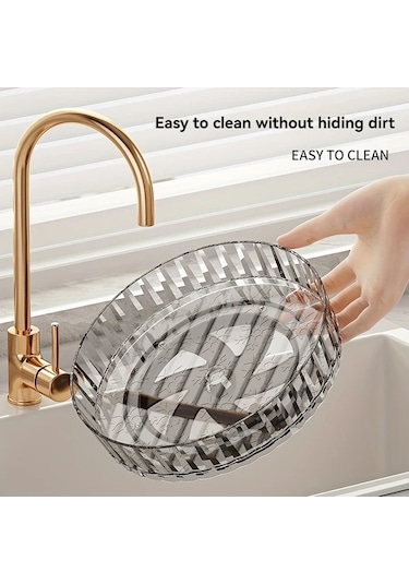 Topshop1 Krem Beyaz Döner Tepsili: Mutfak, Kiler, Banyo Düzenleyici Ve Saklama Çözümü Krem Beyaz