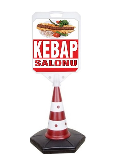 Kebab Temalı Reklam ve Uyarı Dubası