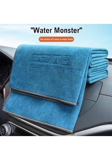 43x43 Cm Suıtu Mikrofiber Temizlik Bezi Araba Temizlik Havlusu Kalınlaşmak Son Derece Emici Temizlik Bezi