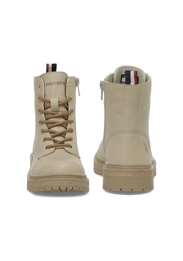 U.s. Polo Assn. Trena Jr 5pr Bej Kız Çocuk Biker Bot 000000000102042432 Bej