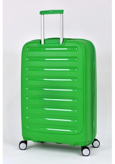 Benetton Büyük Boy %100 Polipropilen Valiz Yeşil Bnt1000 Yeşil