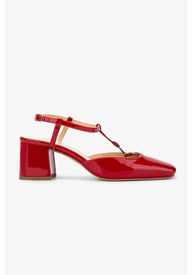 Valmenti Rachelle Kadın Kırmızı Hakiki Deri Topuklu Ayakkabı 613 27271 Bn Ayk Y24 KIRMIZI RUGAN