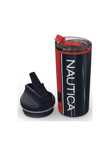 Nautica Ntm02 Sport Termos Paslanmaz Çelik 500 Ml Navy Kırmızı