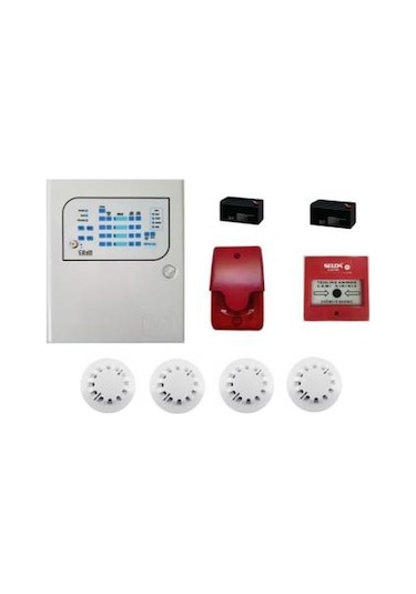 Codesec 4 Lü Yangın Alarmı Seti