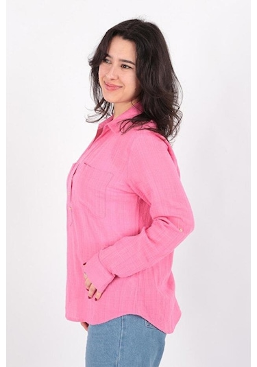 Fashıon Frıends Kadın Gömlek 24y0355k1 001