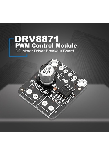 Dinosaurs Drv8871 H-bridge Dc Motor Sürücüsü Kesme Kartı Pwm Kontrol Modülü 3.6a